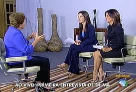 Algo mudou: Dilma dá primeira entrevista para Record record dilma